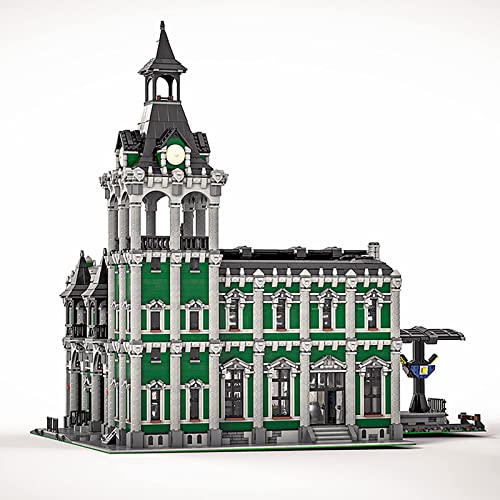 ZRY City Bahnhof Bausteine, Modular Building DIY Architektur Modellbauset, 12597 Teile Klemmbausteine Kompatibel mit… – Bild 4