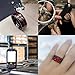 His and Hers Wedding Ring Sets Couples Rings Women 10K Black Gold Filled Red Ruby Cz Wedding Engagement Ring Bridal Sets Men's Wedding Band