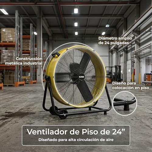 La Mejor Lista de Ventilador industrial los más solicitados. 2 Imagen adicional