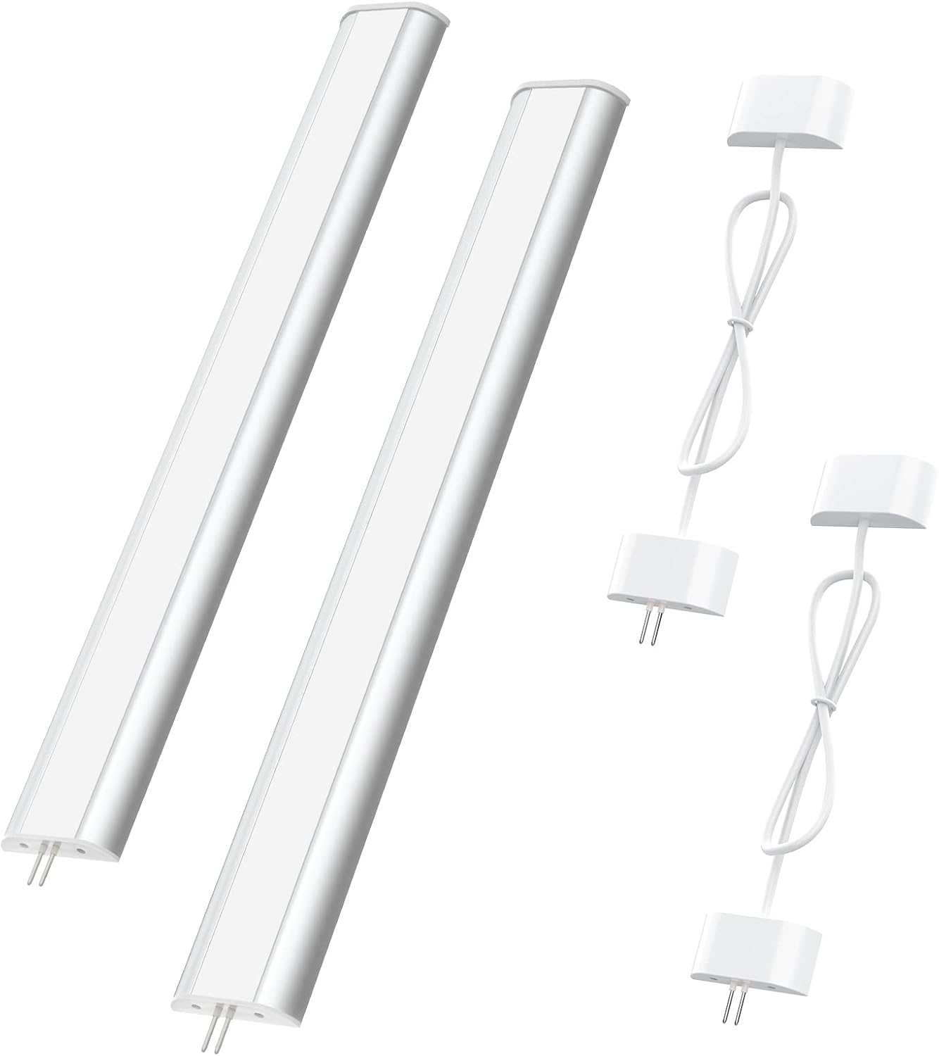 MYPLUS 2 Panels 12 Inch LED Under Cabinet Lighting with 420 Lumens Dimmable, CRI>90, 4000K (No Power Supply and Control Box Included)