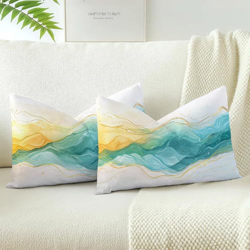 Taies d'oreiller velours douces et moelleuses 60x40cm pour canapé - 2