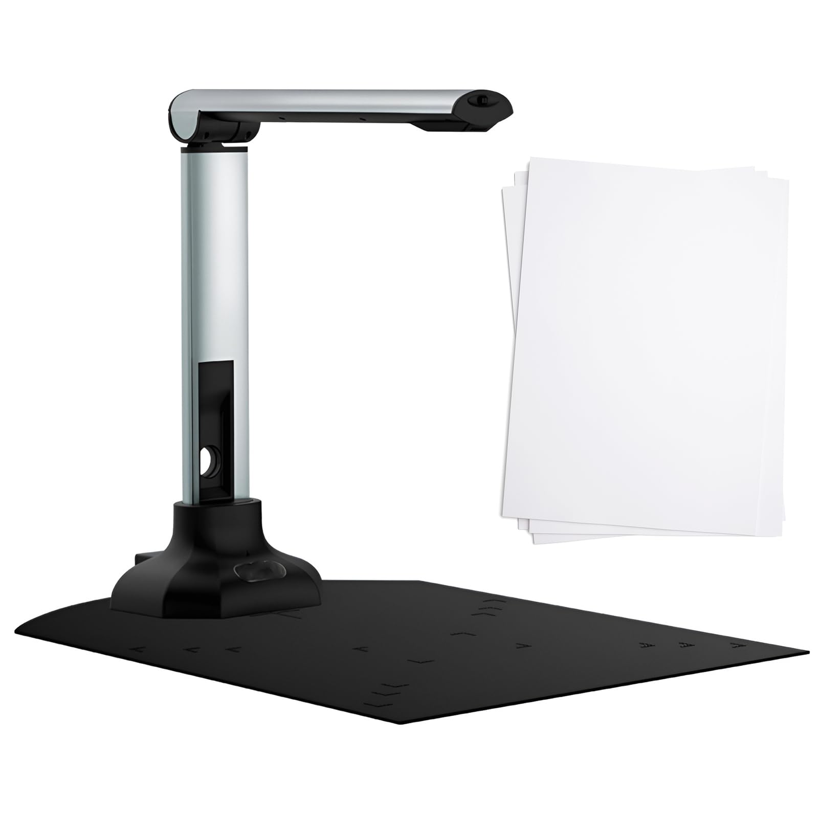 Scanner portatile HD per documenti, 10 MP, autofocus, formato A4 veloce e scanner per libri, per ufficio, scuola, casa, banca