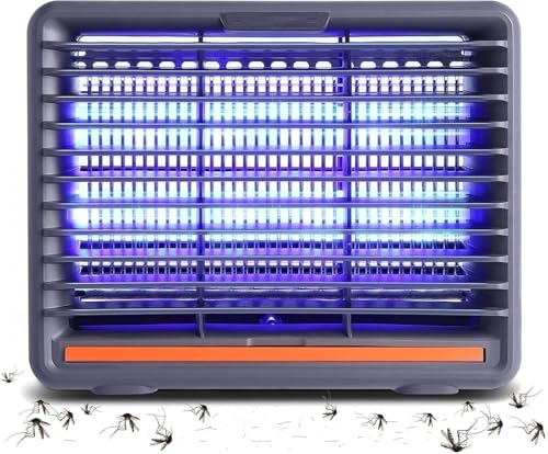 Image of International Eco Friendly Electronic LED Mosquito Killer Machine Trap Lamp, Theory Screen Protector Mosquito Killer lamp for House,USB Power Electronic Night Girls Room|Kids Room (M-Grey)