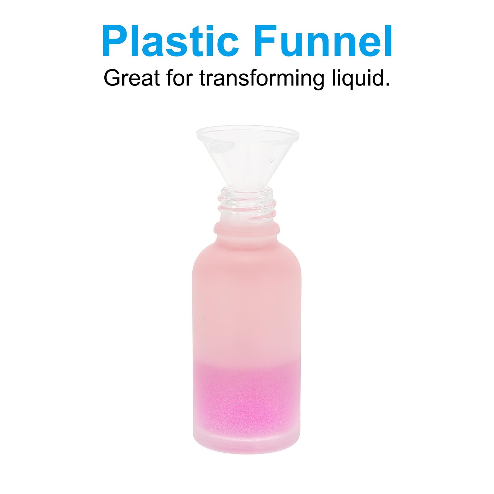 PATIKIL 30Pcs Flacone Con Contagocce In Vetro Da 30ml Impermeabili Rosa