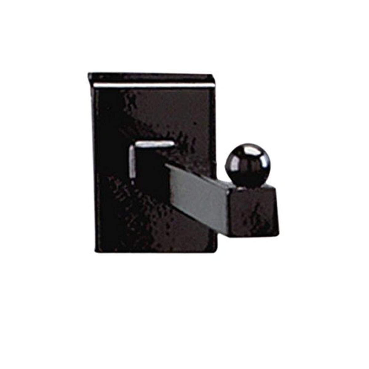 KC Store Fixtures A02230 Slatwall Faceout, 12", Black (Pack