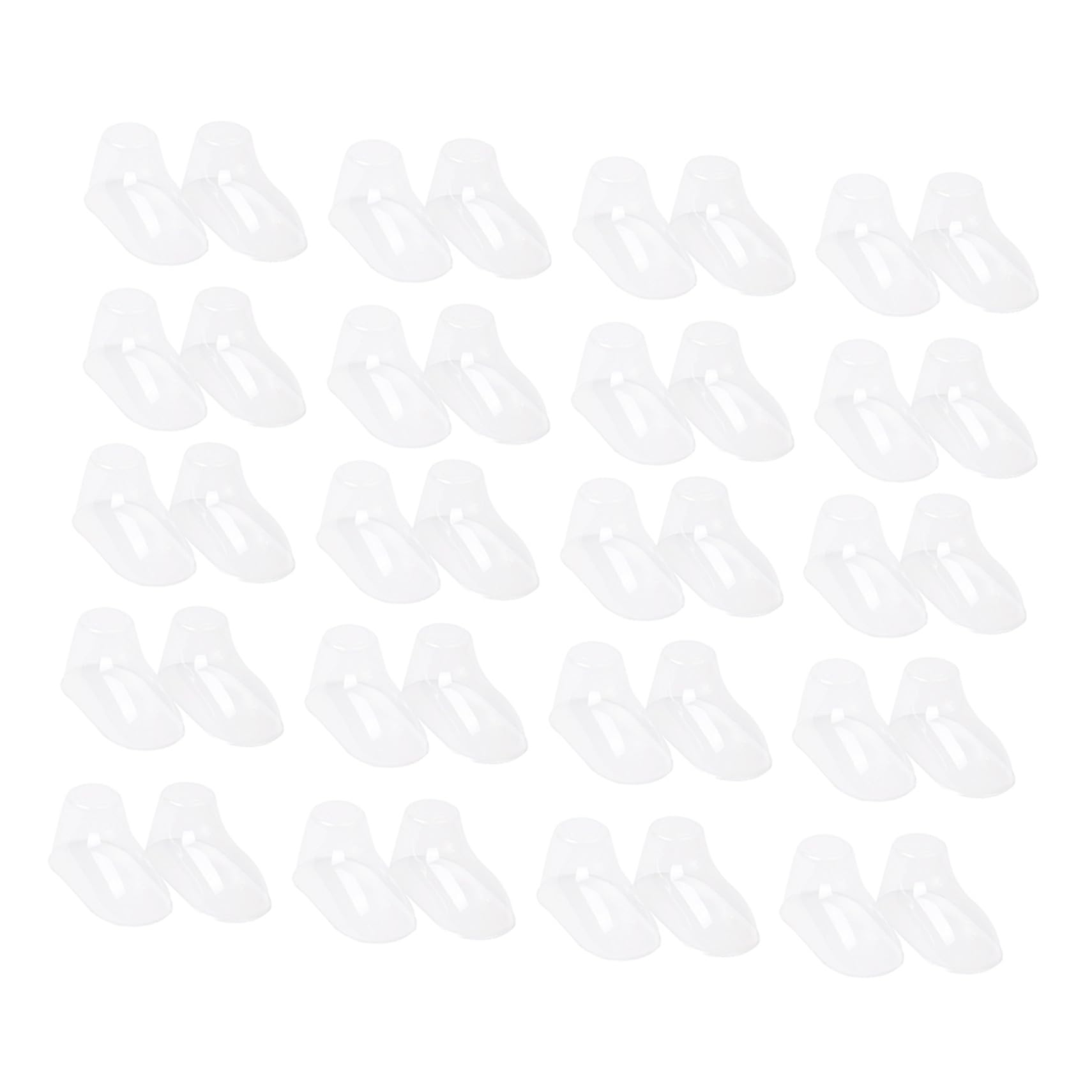 Kichvoe Embauchoirs en Plastique Transparent 100 Pièces pour Chaussures de Tout-Petits, Adaptés pour Usage Intérieur et Prolongation Forme des Chaussures