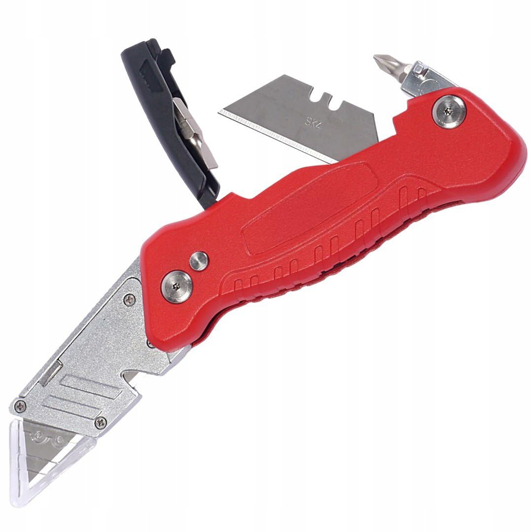 MARTEN 12-tlg. Spachtel Set TYTANX aus Edelstahl mit Klappmesser – Profi Werkzeuge im Koffer – rostfrei & flexibel – ideal für Trockenbau & Renovierung