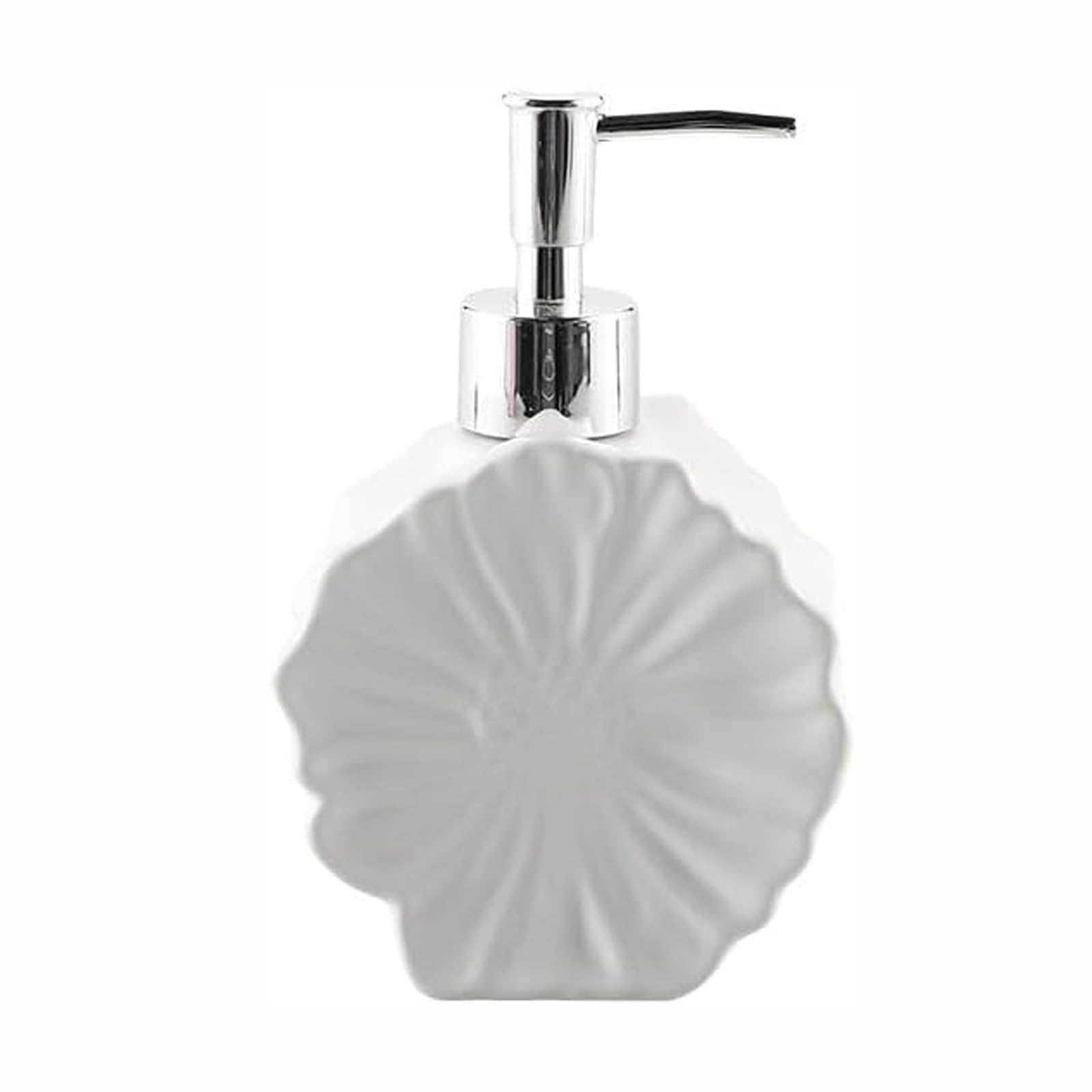 Kxaoxgrc Wei Glass Soap Lotion Dispenser Set, Ceramic Flower Shape Hand Soap Dispenser Kitchen Bathroom Multicolor(Wei)