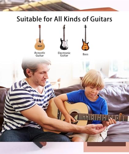 Image of Guitar Capo, Guitar Accessories, Capo for Acoustic Guitar Guitar Capo for Electric Guitars Bass Buzzing-Free Quick Release Easy To Use