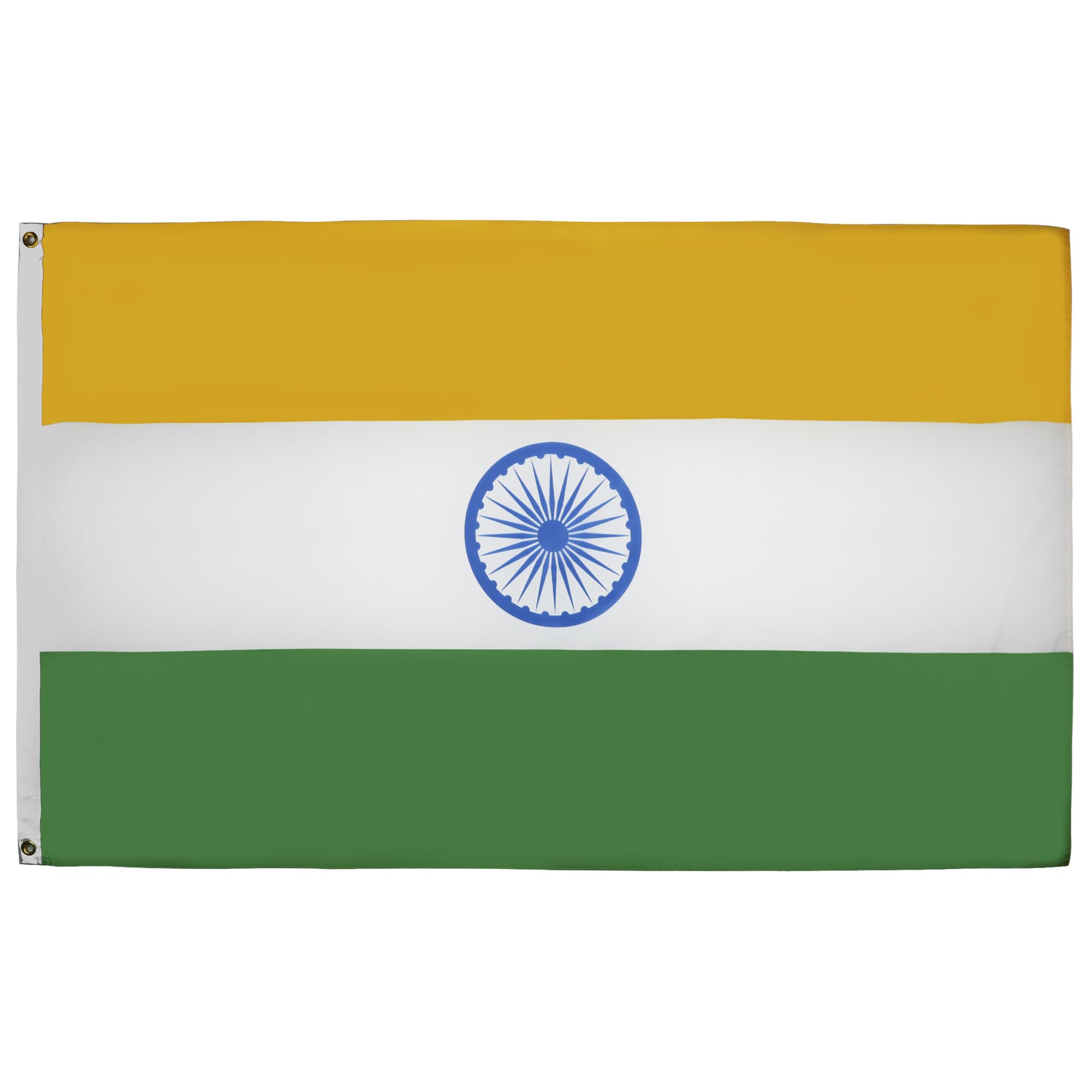 AZ FLAG India Flag 2' x 3' - Indian Flag 90 x 60 cm - Banner 2x3' Light Polyester