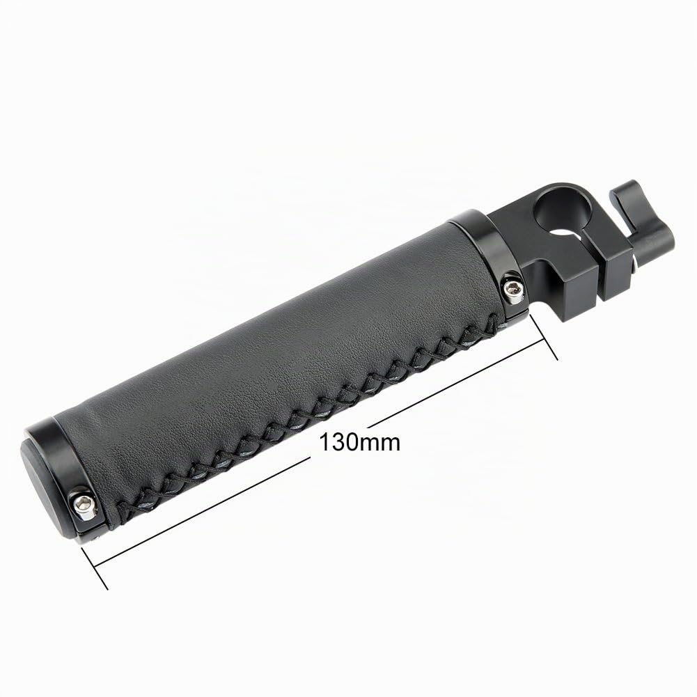 NICEYRIG fotocamera maniglia kit con Morsetto asta da 15 mm, 30 cm di lunghezza asta per fotocamera DSLR sistema di supporto da spalla