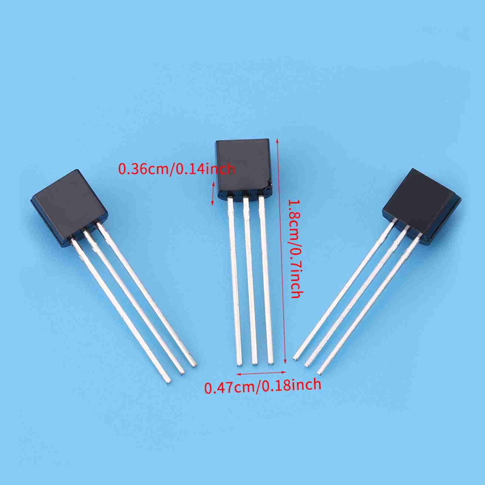 Transistor NPN, transistor 200 pz TO-92 Transistor NPN BC327-BC558 Kit fai-da-te per professionisti elettronici o appassionati