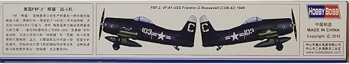 Miniatura 2 de Hobby Boss Kit de construcción de modelo de avión Bearcat F8F-2