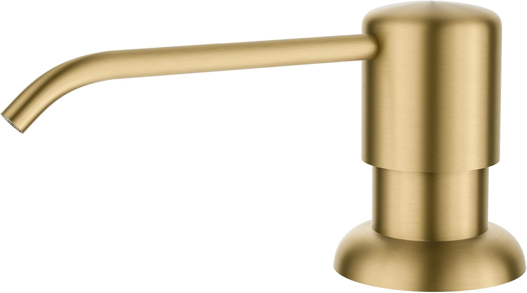 Boden Kitchen Soap and Lotion Dispenser in Brushed Brass, KSD-53BB