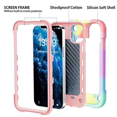 Image of MARKILL Compatible with iPhone 11 Case 6.1 Inch with 360Rotate Ring Stand, Military Grade Drop Protection Full Body Rugged Heavy Duty Case 3 in 1 Protective Cover