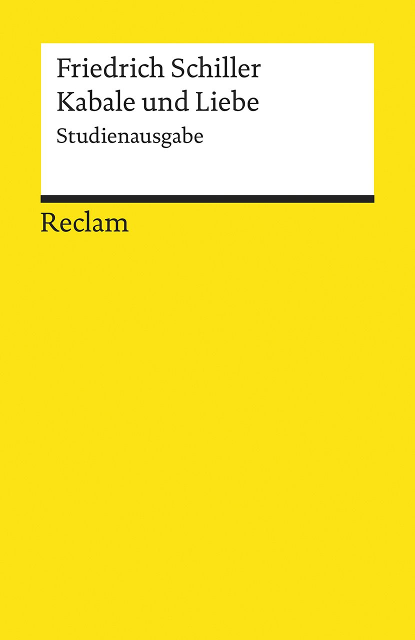 Kabale und Liebe: Studienausgabe