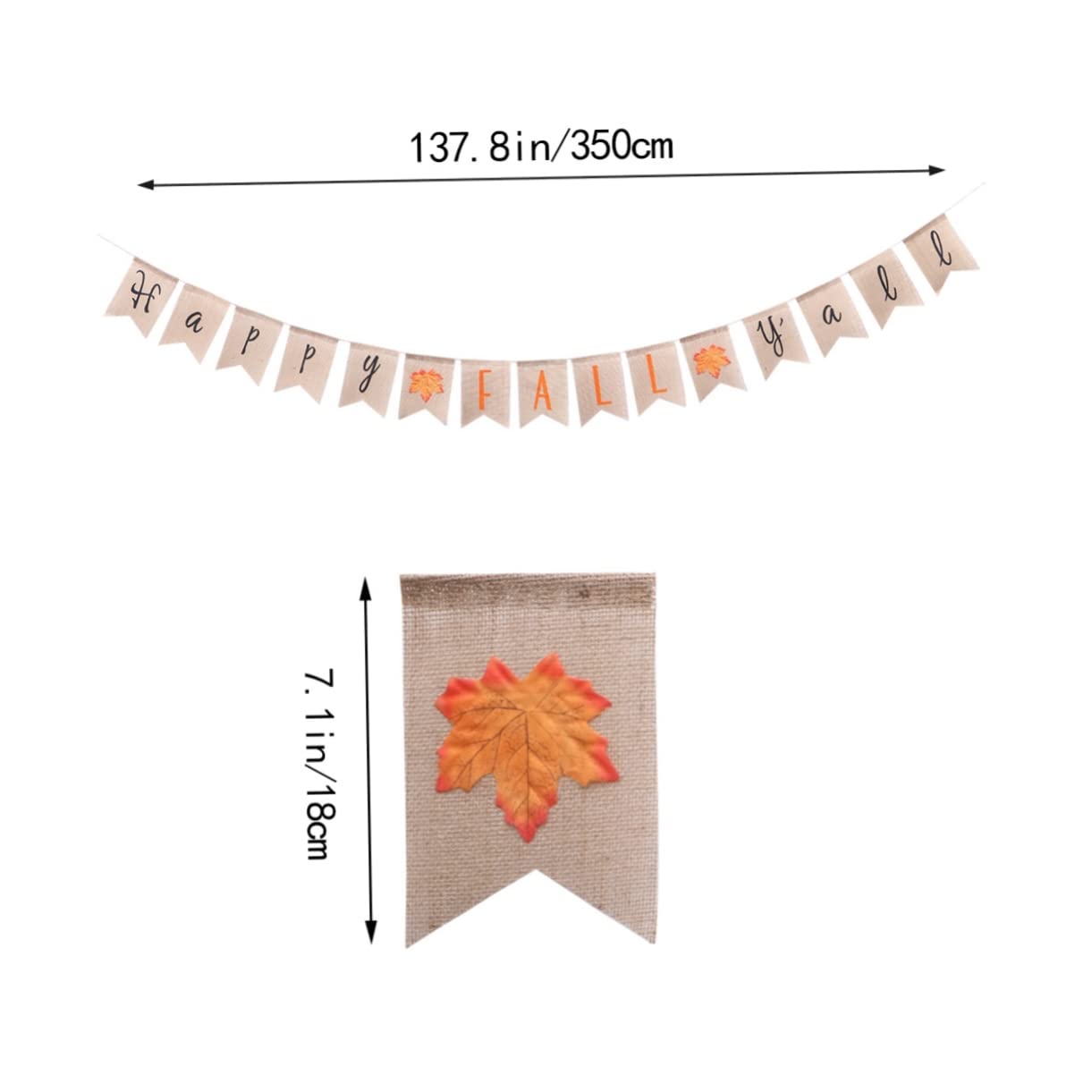 MAGICLULU 3 Pz home decor decorazione casa buon autunno stamina ghirlanda di ringraziamento arredamento decorare decorazione della festa del ringraziamento ghirlanda per il ringraziamento