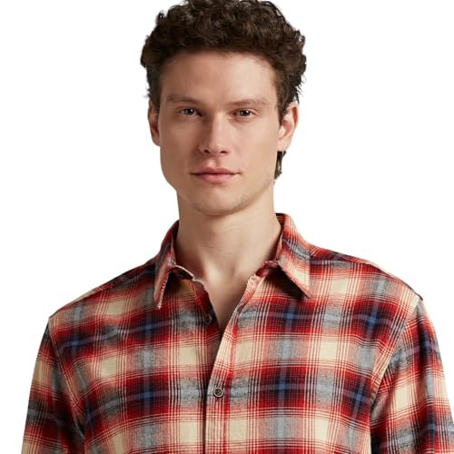 Image of Pepe Jeans Men's Regular Fit Full Sleeve Checkered Cotton Casual Shirt | Check Shirt for Man | Smart & Stylish | Multiple Styles | Mens Casual Shirts