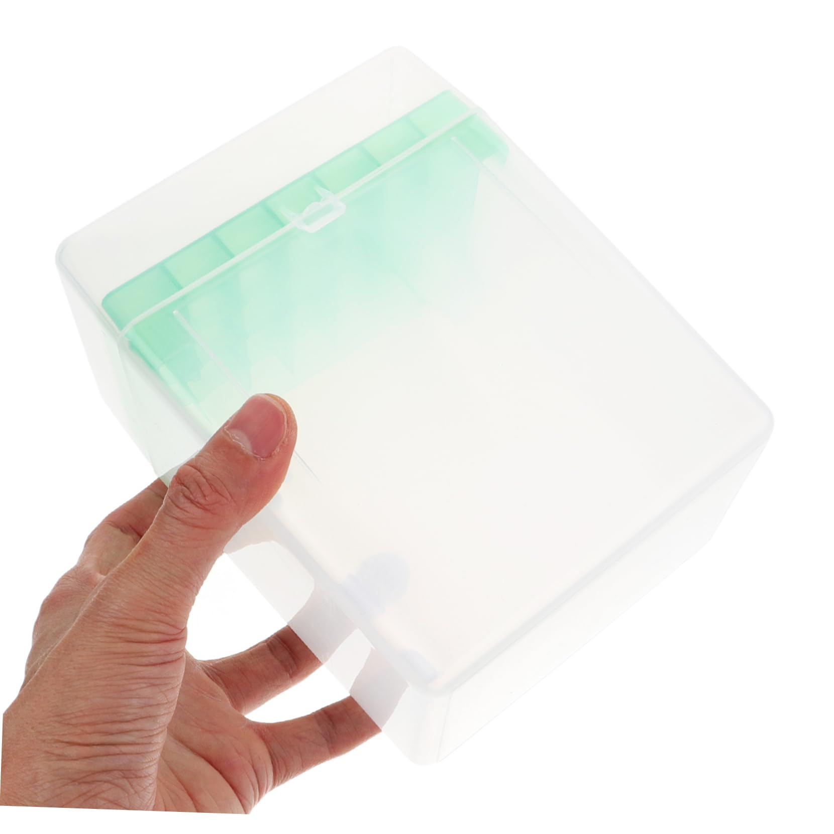 Caja De 5 Piezas Caja de tubos de centrífuga titular de almacenamiento gradilla para tubos de ensayo Organizador de muestras de laboratorio soporte de tubo centrífugo el plastico NIYANGLE