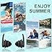 Swimming Ear Plugs for Adults,3 Pairs Waterproof Reusable Silicone Swim Earplugs for Swimming Surfing Snorkeling Showering and Water Pool,Beach,Ocean (Adults & Teens 14+)