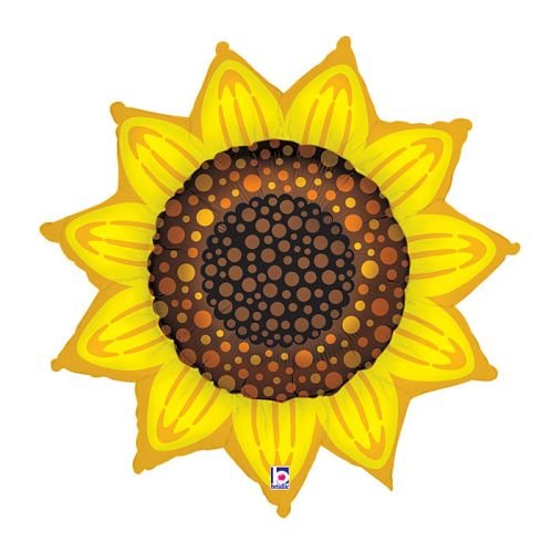 Sunflower 42 Inch Mylar Balloon