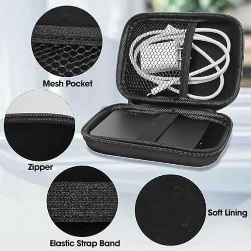 Image of Madhabi External Hard Disk Case, Portable Enclosure for 2.5 /3.5 Inch HDD and SSD, Shockproof Protective Design with USB 3.0 High-Speed Data Transfer, Compatible with Windows and Mac Systems