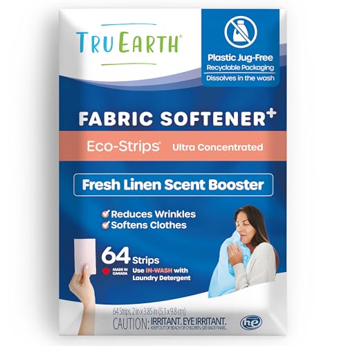 Tru Earth Fabric Softener Strips for Washing Machine, Alternative to Fabric Softener Liquid and...