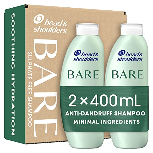 Head & Shoulders Anti dandruff Shampoo, Soothing Hydration Sulphate free, 2 x 400 ml