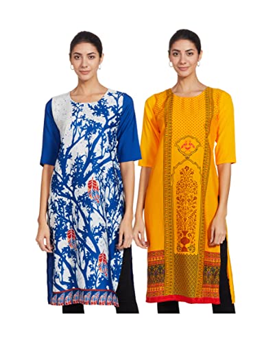 Image of Women's Crepe Regular Kurta