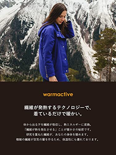 fun. 帝人 あったかインナー 3枚セット クルーネック レディース WARMACTIVE 防寒 の商品画像 3