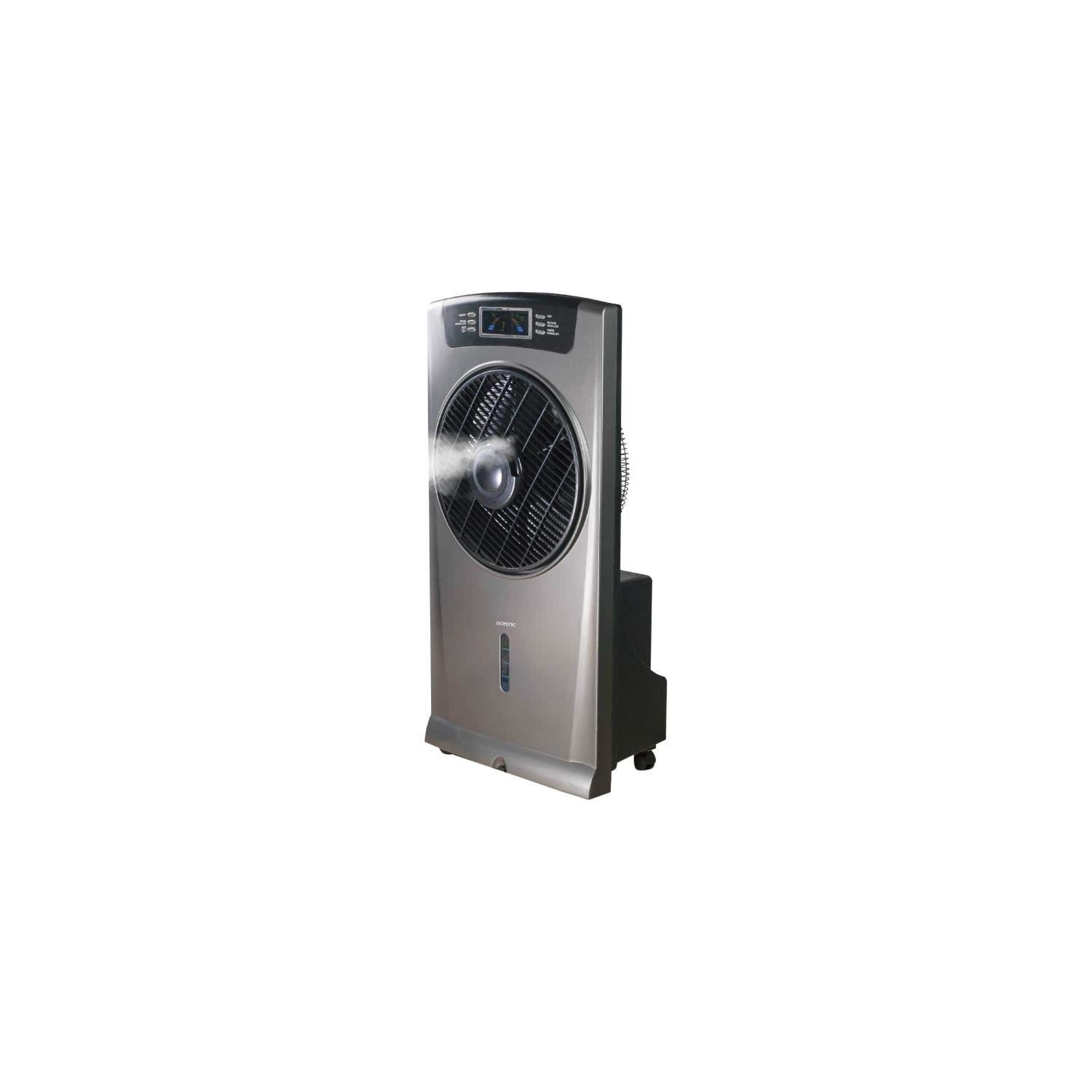 Rafraîchisseur d'air sans évacuation 4 en 1 OCEANIC - Ventilateur - Brumisateur - Purificateur d'air - 90 W