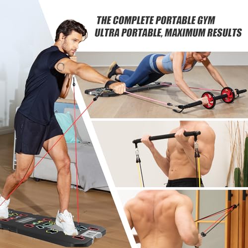 Lalahigh Premium Aluminum Alloy Push Up Board, Home Workout Equipment, Multifunctional Home Fitness,Ideal for Comprehensive Strength Training and Home Workouts - Home Fitness Guru Lalahigh Premium Aluminum Alloy Push Up Board, Home Workout Equipment, Multifunctional Home Fitness,Ideal for Comprehensive Strength Training and Home Workouts - Image 10