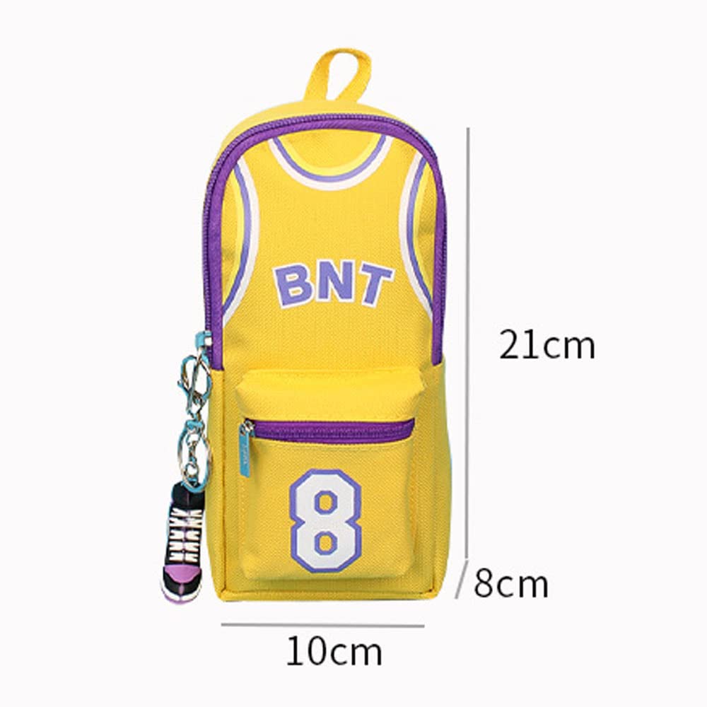 Basketball Federmäppchen Mit Großer Kapazität - Sportliches Federmäppchen Für Schule & Büro