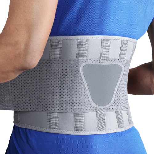 Image of FEATOL Back Brace for Women & Men, Lower Back, Sciatica Pain Relief