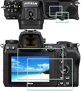 Top Screen Protector for Nikon Z 6 Z 7 Z7 Z6 Camera [2+2Pack],ULBTER 0.3mm 9H Hardness Ultra-Clear Tempered Glass Flim Anti-Scrach Anti-Bubble Anti-Dust