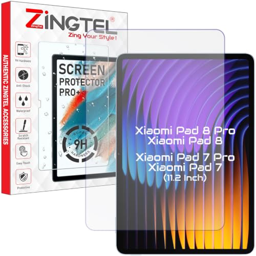 Image of Screen Guard Compatible With Xiaomi Pad 8 / Pad 8 Pro /Pad 7 / Pad7 Pro Tablet 11.2 inch inch Tab Flexible Fiber Screenguard Not a Tempered Glass Screen Guard