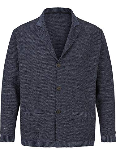 Jan Vanderstorm Chaqueta de punto Asger para hombre, azul, 6XL grandes Cover