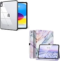 Vista 1 de MoKo Funda para iPad de 10ª generación para iPad de 10.9 pulgadas 2022, funda para iPad de 10ª generación [visión multiángulo] Funda inteligente