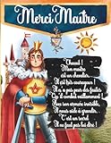  Maître Chevalier: CADEAU MAÎTRE D\'ÉCOLE : idée cadeau de remerciement fin d\'année  planificateur journalier  Grand format A4  107 pages
