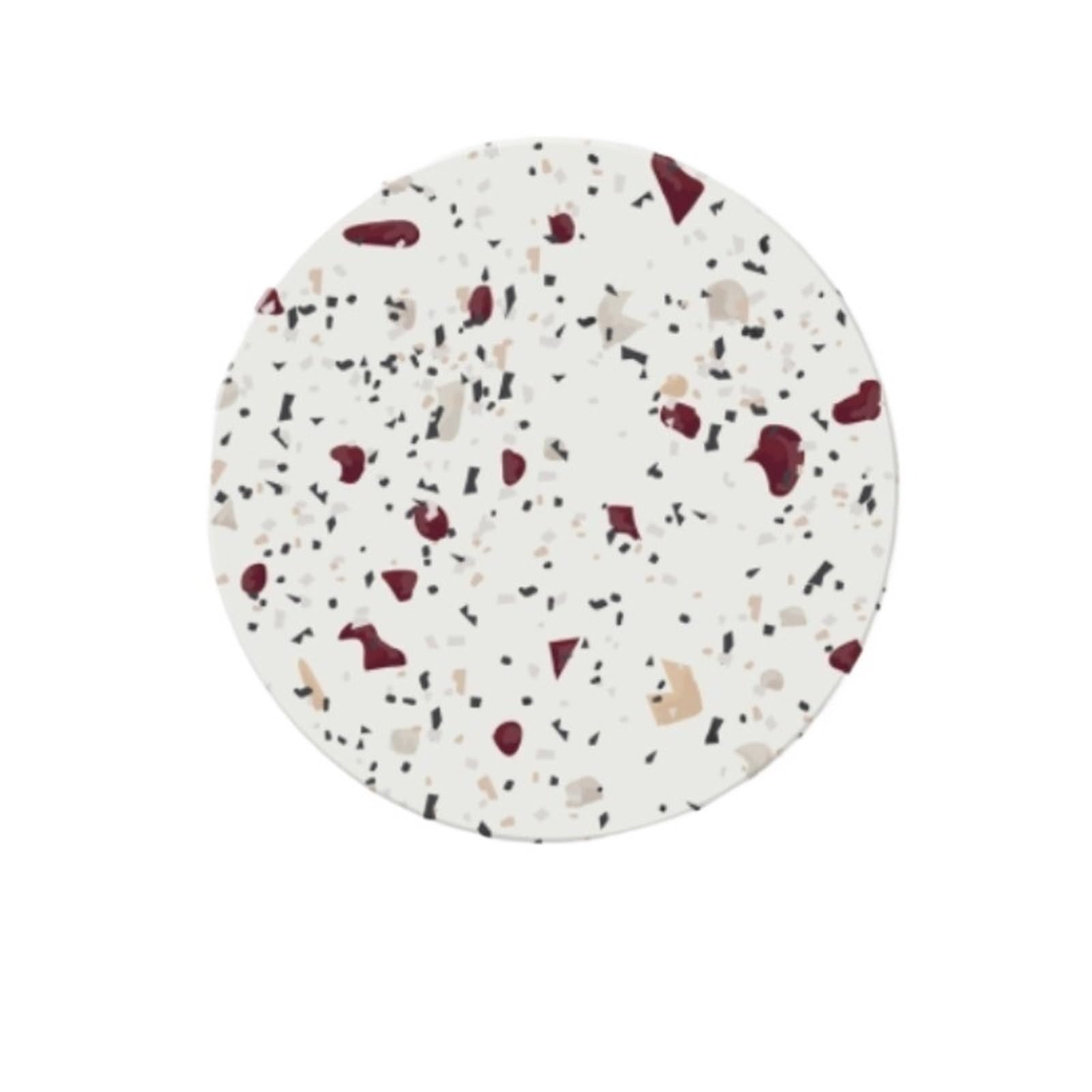 6pcs Pattern Coasters For Drinks Coffee Table Ceramic Stone Modern Bar Tools For Mug Round for kitchen(Color4)
