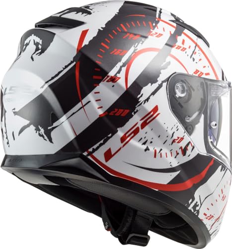LS2, Casco integral moto Stream Evo TACHO white
