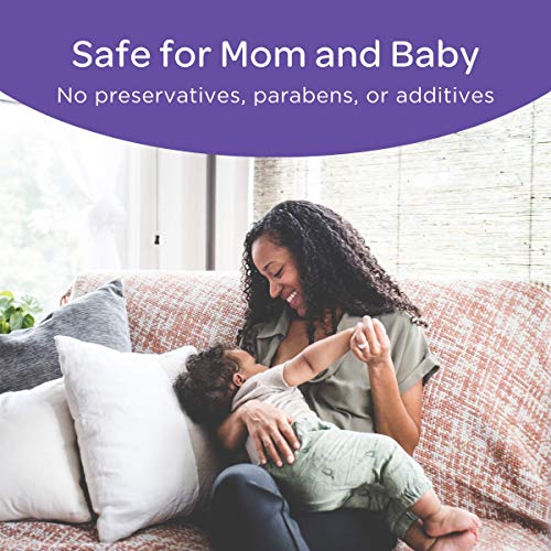 image for Lansinoh Lanolin Nipple Cream and Organic Nipple Balm for Breastfeedin