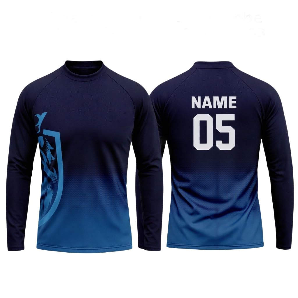 vendsy Sports Customized Name & Number Cricket and Multi-Sports Jersey T-Shirt for Men & Boys (Small to XXL)-picture-48