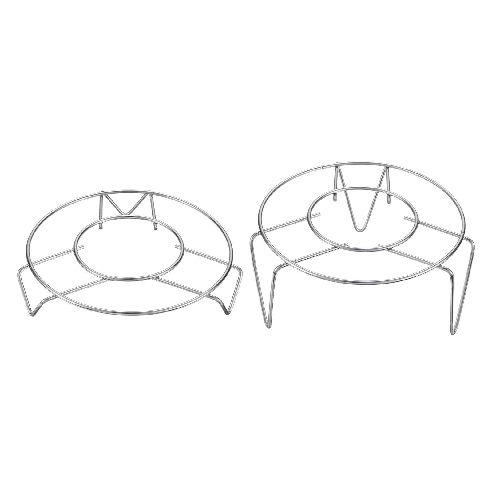 Accesorio para vapor de acero inoxidable uxcell de 13,5 cm contra alimentos húmedos