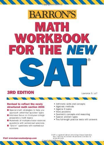 Math Workbook for the New SAT (BARRON'S MATH WORKBOOK FOR THE SAT I)