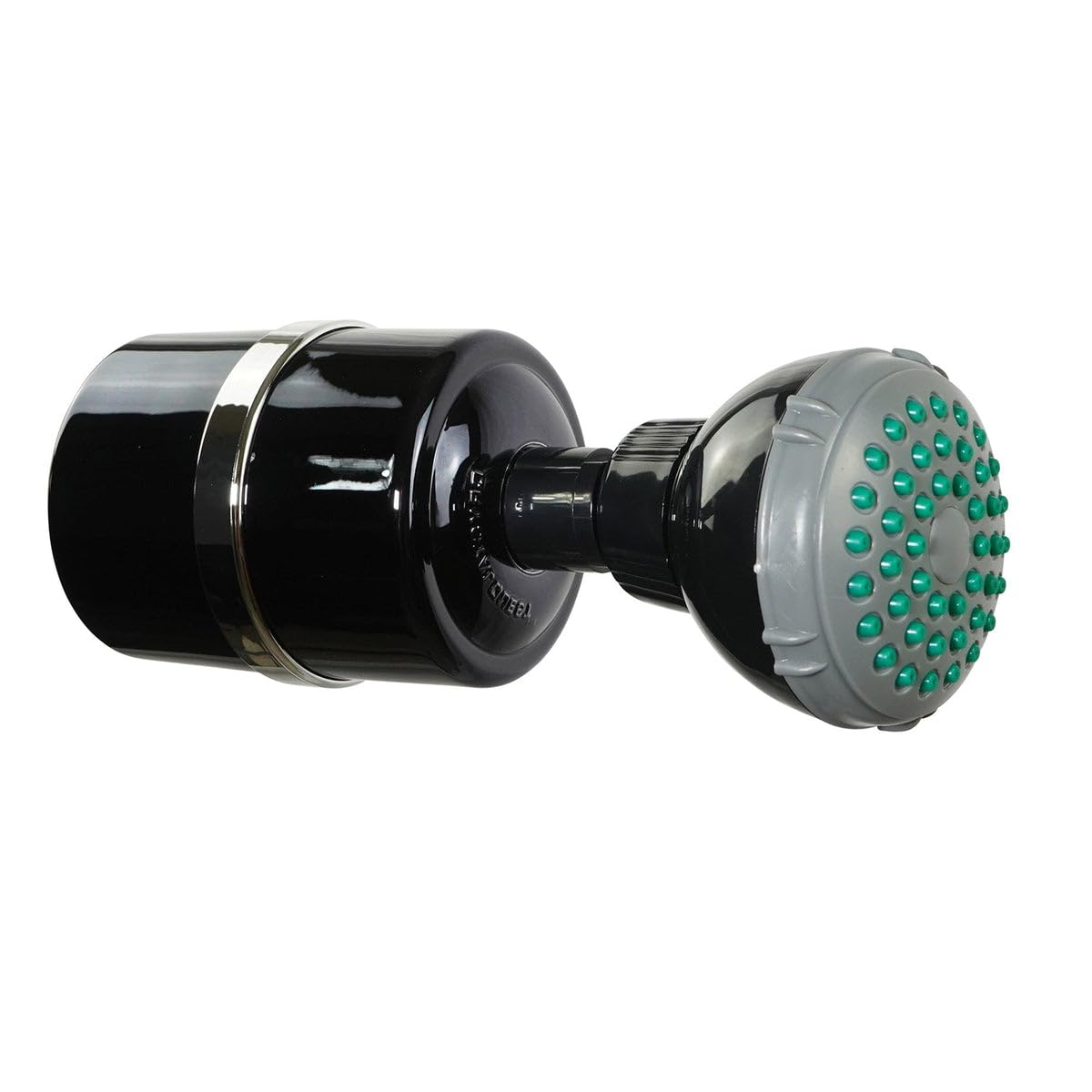 Crystal Quest Shower Filter with Shower Head - Black - Advanced Multi Stage Filtration for Cleaner Water - Removes Chlorine, Heavy Metals - Promotes Healthier Skin, Softer Hair - Long-Lasting