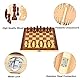 YongHang Schachspiel aus Holz 3 in 1 Tragbare klappbar Schachbrett International Schach Reiseschach Chess Board Set für Party Familie Aktivitäten Kinder Erwachsene Reisen