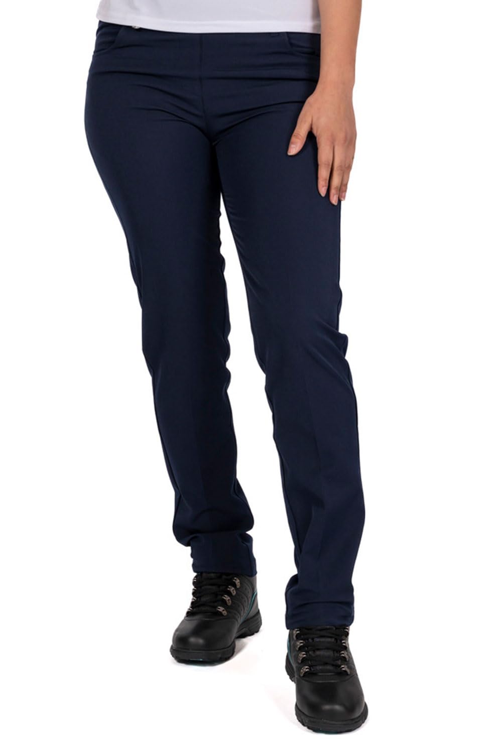 Island Green Pantalón Transpirable para Meter - Pantalones de Golf Mujer