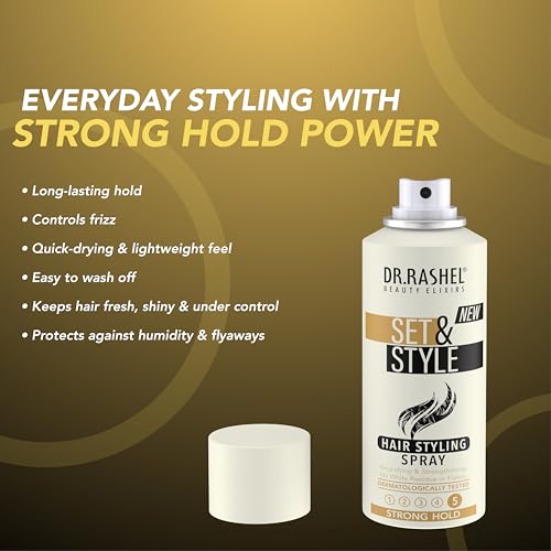 Image of DR.RASHEL BEAUTY ELIXIRS HAIR SETTING SPRAY STRONG HOLD 100ml