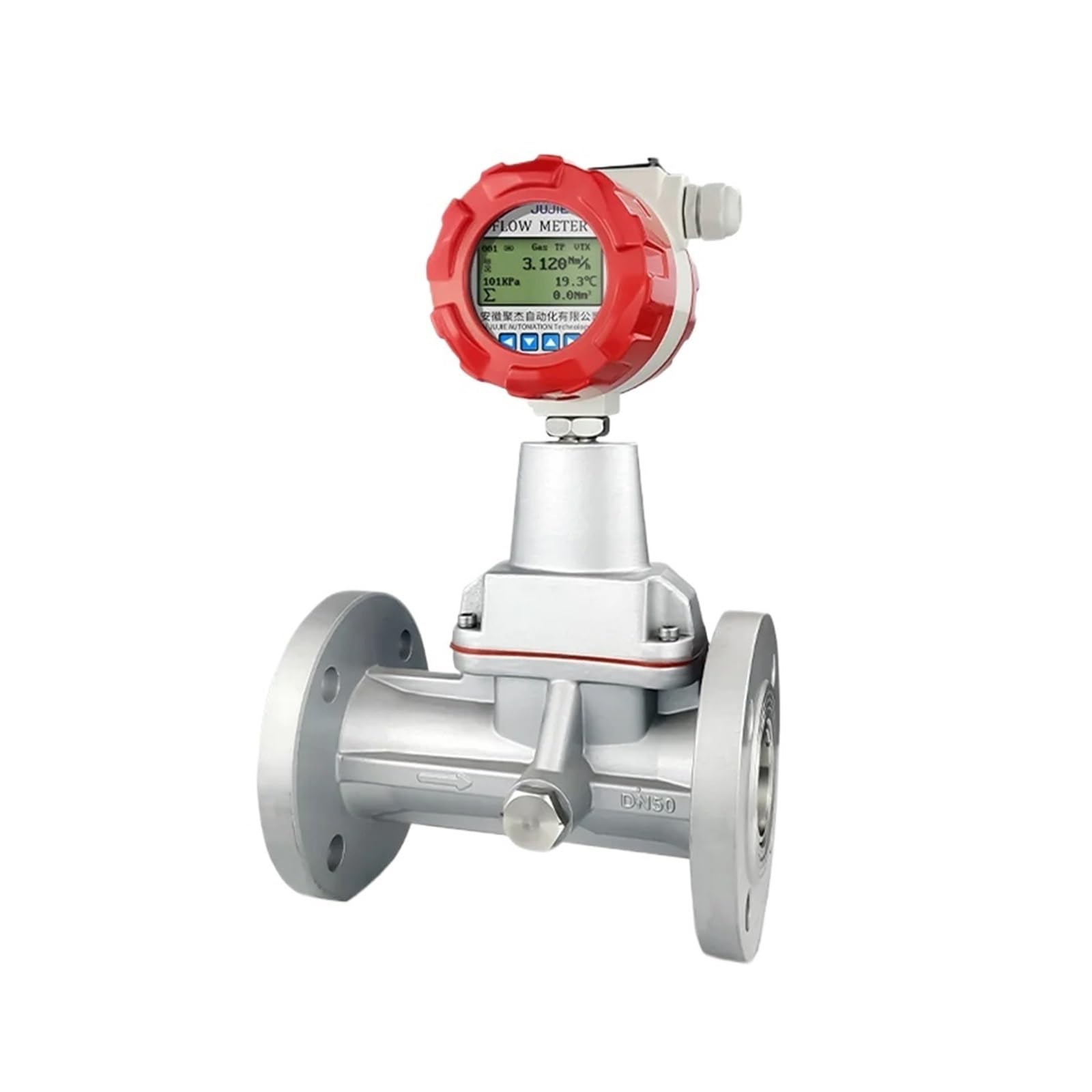 BALYDLUL Flow Meter Flowmeter Measure 4-20mA RS485 Precession Vortex Flowmeter(DN40)